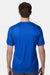 Hanes 4820 Mens Cool DRI Moisture Wicking Short Sleeve Crewneck T-Shirt Deep Royal Blue Model Back