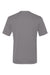 Hanes 4820 Mens Cool DRI Moisture Wicking Short Sleeve Crewneck T-Shirt Graphite Grey Flat Back