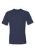 Hanes 4820 Mens Cool DRI Moisture Wicking Short Sleeve Crewneck T-Shirt Navy Blue Flat Front
