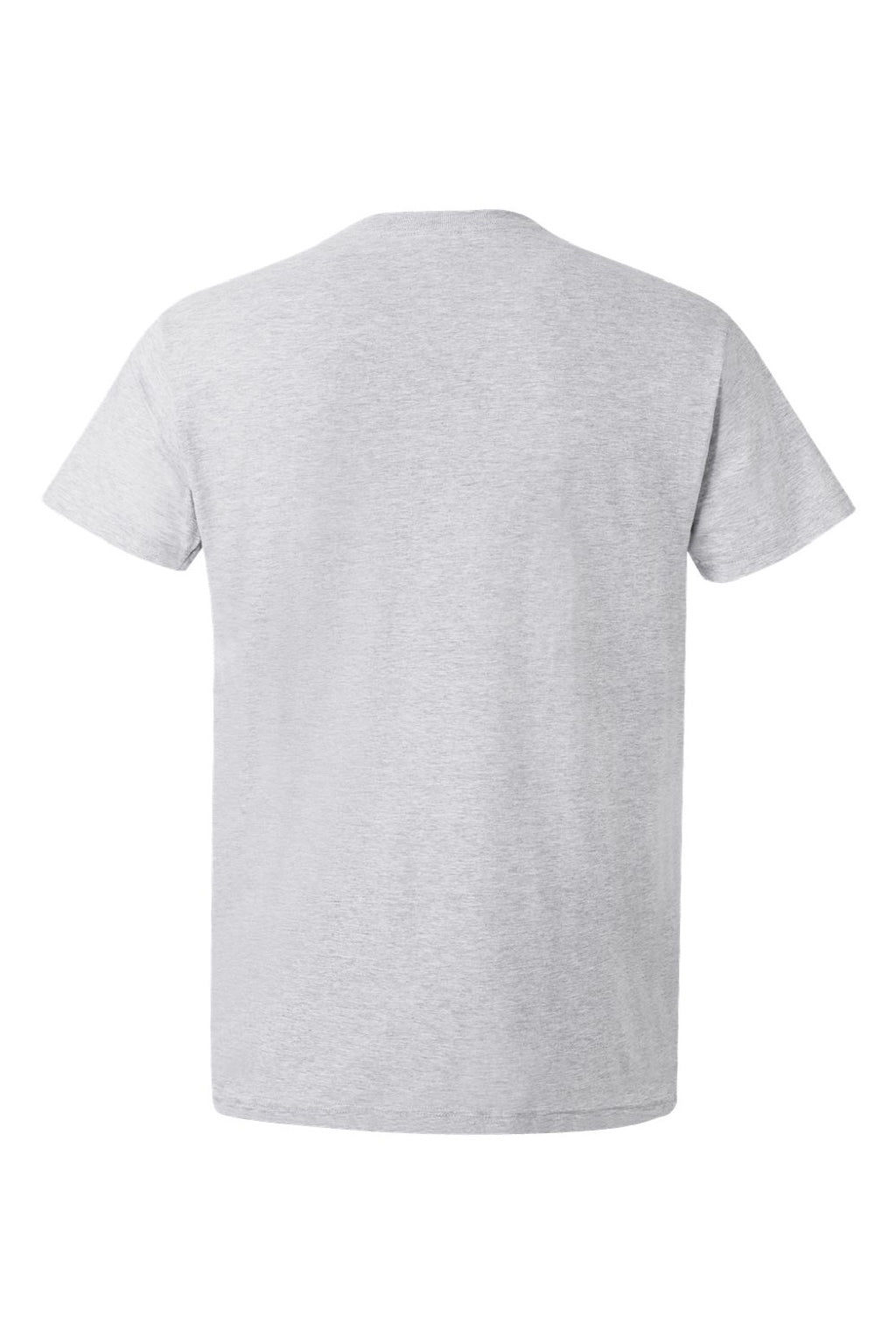 Hanes 4980 Mens Perfect-T Short Sleeve Crewneck T-Shirt Ash Grey Flat Back