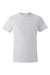 Hanes 4980 Mens Perfect-T Short Sleeve Crewneck T-Shirt Ash Grey Flat Front