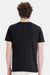 Hanes 4980 Mens Perfect-T Short Sleeve Crewneck T-Shirt Black Model Back