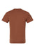 Hanes 4980 Mens Perfect-T Short Sleeve Crewneck T-Shirt Canyon Rock Brown Flat Back