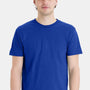 Hanes Mens Perfect-T Short Sleeve Crewneck T-Shirt - Deep Royal Blue