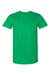 Hanes 4980 Mens Perfect-T Short Sleeve Crewneck T-Shirt Kelly Green Flat Front