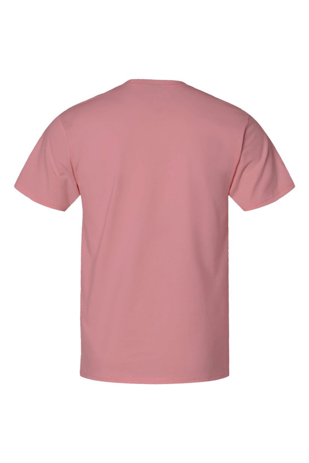 Hanes 4980 Mens Perfect-T Short Sleeve Crewneck T-Shirt Mauve Flat Back