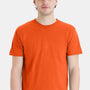 Hanes Mens Perfect-T Short Sleeve Crewneck T-Shirt - Orange