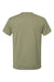 Hanes 4980 Mens Perfect-T Short Sleeve Crewneck T-Shirt Heather Oregano Flat Back