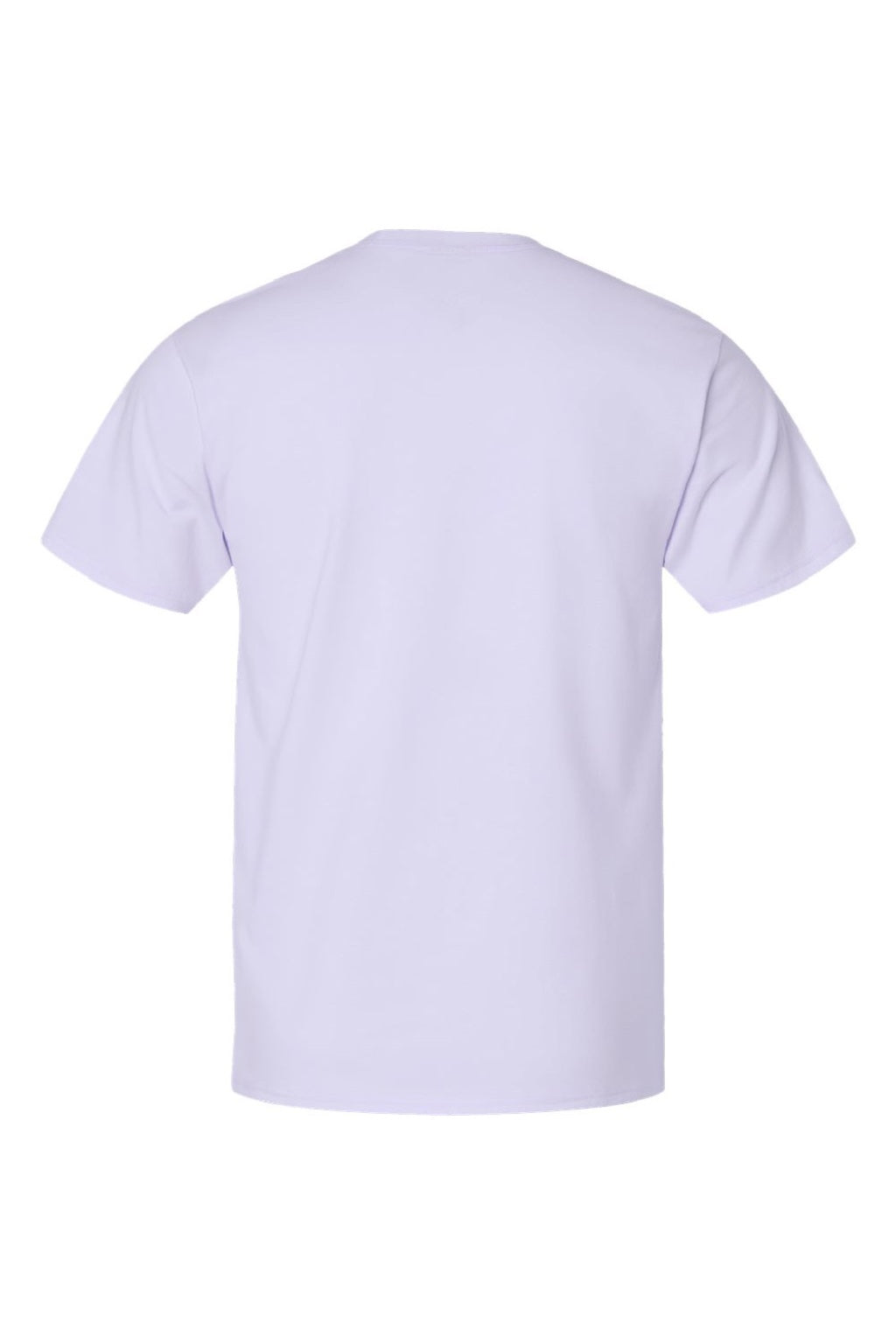 Hanes 4980 Mens Perfect-T Short Sleeve Crewneck T-Shirt Urban Lilac Purple Flat Back