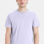 Hanes Mens Perfect-T Short Sleeve Crewneck T-Shirt - Urban Lilac Purple