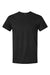 Hanes 498PT Mens Perfect-T DTG Short Sleeve Crewneck T-Shirt Black Flat Front