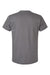 Hanes 498PT Mens Perfect-T DTG Short Sleeve Crewneck T-Shirt Smoke Grey Flat Back