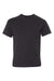 Hanes 498Y Youth Perfect-T Short Sleeve Crewneck T-Shirt Black Flat Front