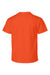 Hanes 498Y Youth Perfect-T Short Sleeve Crewneck T-Shirt Orange Flat Back