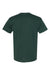 Hanes 5170 Mens EcoSmart Short Sleeve Crewneck T-Shirt Deep Forest Green Flat Back