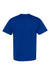Hanes 5170 Mens EcoSmart Short Sleeve Crewneck T-Shirt Deep Royal Blue Flat Back