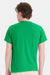 Hanes 5170 Mens EcoSmart Short Sleeve Crewneck T-Shirt Kelly Green Model Back