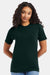 Hanes 5180/518T Mens Beefy-T Short Sleeve Crewneck T-Shirt Deep Forest Green Model Front