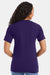 Hanes 5180/518T Mens Beefy-T Short Sleeve Crewneck T-Shirt Grape Smash Purple Model Back