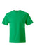 Hanes 5180/518T Mens Beefy-T Short Sleeve Crewneck T-Shirt Kelly Green Flat Front