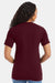 Hanes 5180/518T Mens Beefy-T Short Sleeve Crewneck T-Shirt Maroon Model Back