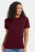 Hanes 5180/518T Mens Beefy-T Short Sleeve Crewneck T-Shirt Maroon Model Front