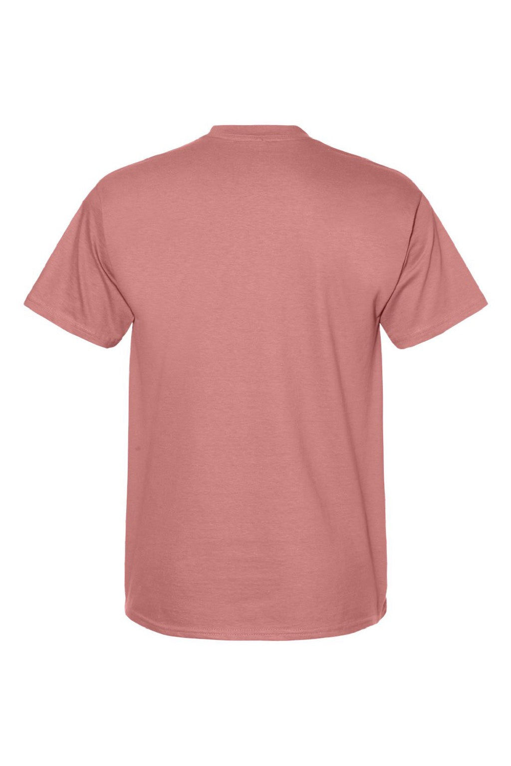 Hanes 5180/518T Mens Beefy-T Short Sleeve Crewneck T-Shirt Mauve Flat Back