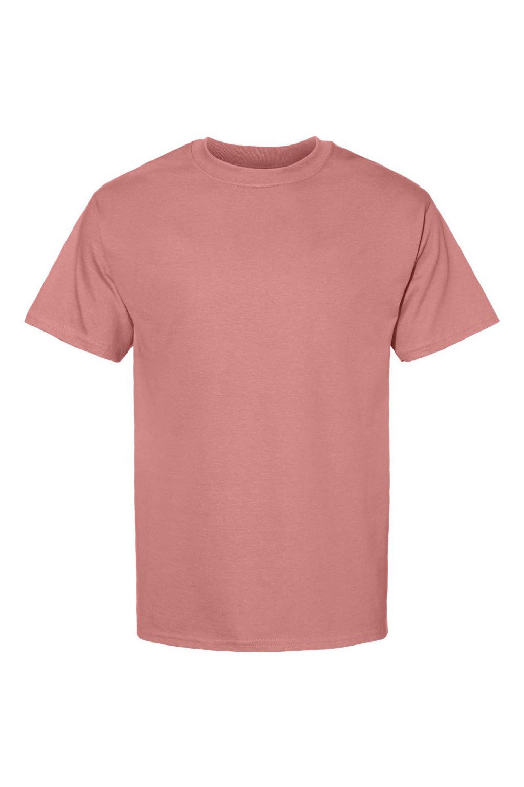 Hanes 5180/518T Mens Beefy-T Short Sleeve Crewneck T-Shirt Mauve Flat Front