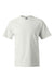 Hanes 5180/518T Mens Beefy-T Short Sleeve Crewneck T-Shirt White Flat Front