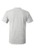 Hanes 5250 Mens Authentic Short Sleeve Crewneck T-Shirt Ash Grey Flat Back