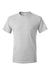 Hanes 5250 Mens Authentic Short Sleeve Crewneck T-Shirt Ash Grey Flat Front