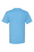 Hanes 5250 Mens Authentic Short Sleeve Crewneck T-Shirt Blue Horizon Flat Back