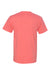 Hanes 5250 Mens Authentic Short Sleeve Crewneck T-Shirt Charisma Coral Flat Back