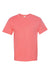 Hanes 5250 Mens Authentic Short Sleeve Crewneck T-Shirt Charisma Coral Flat Front