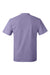 Hanes 5250 Mens Authentic Short Sleeve Crewneck T-Shirt Lavender Purple Flat Back