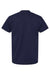 Hanes 5280 Mens Essential-T Short Sleeve Crewneck T-Shirt Athletic Navy Blue Flat Back