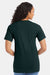 Hanes 5280 Mens Essential-T Short Sleeve Crewneck T-Shirt Deep Forest Green Model Back