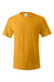 Hanes 5280 Mens Essential-T Short Sleeve Crewneck T-Shirt Gold Flat Front