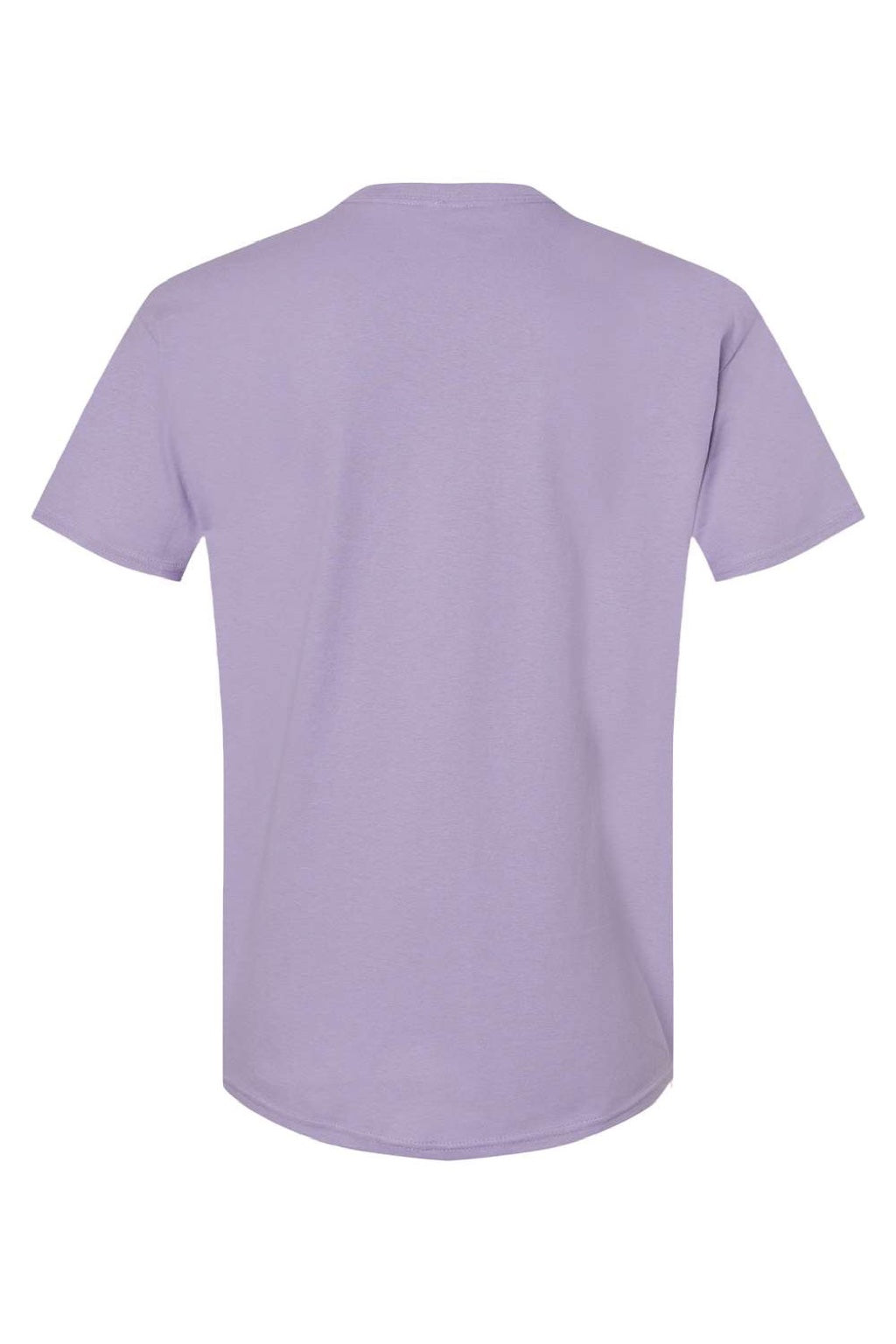 Hanes 5280 Mens Essential-T Short Sleeve Crewneck T-Shirt Lavender Purple Flat Back