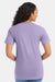 Hanes 5280 Mens Essential-T Short Sleeve Crewneck T-Shirt Lavender Purple Model Back