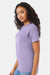 Hanes 5280 Mens Essential-T Short Sleeve Crewneck T-Shirt Lavender Purple Model Side
