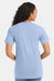 Hanes 5280 Mens Essential-T Short Sleeve Crewneck T-Shirt Light Blue Model Back
