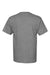 Hanes 5280 Mens Essential-T Short Sleeve Crewneck T-Shirt Oxford Grey Flat Back