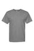Hanes 5280 Mens Essential-T Short Sleeve Crewneck T-Shirt Oxford Grey Flat Front