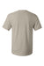 Hanes 5280 Mens Essential-T Short Sleeve Crewneck T-Shirt Sand Flat Back