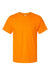 Hanes 5280 Mens Essential-T Short Sleeve Crewneck T-Shirt Tennessee Orange Flat Front