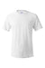 Hanes 5280 Mens Essential-T Short Sleeve Crewneck T-Shirt White Flat Front