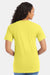 Hanes 5280 Mens Essential-T Short Sleeve Crewneck T-Shirt Yellow Model Back