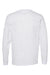 Hanes 5286 Mens Essential-T Long Sleeve Crewneck T-Shirt Ash Grey Flat Back