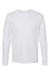 Hanes 5286 Mens Essential-T Long Sleeve Crewneck T-Shirt Ash Grey Flat Front